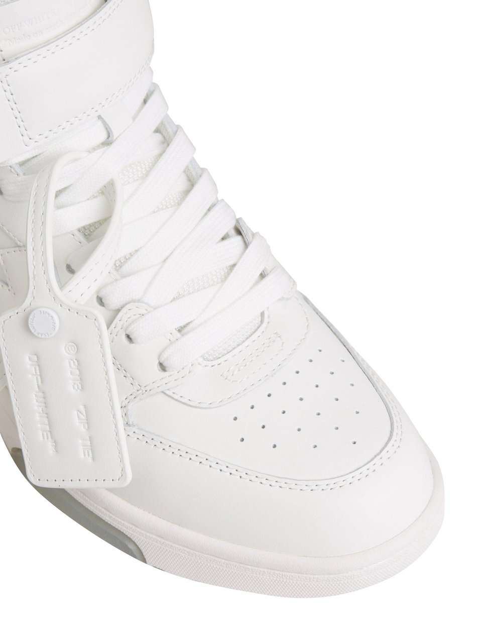 OFF-WHITE Mid Top Out of Office Sneakers Wit