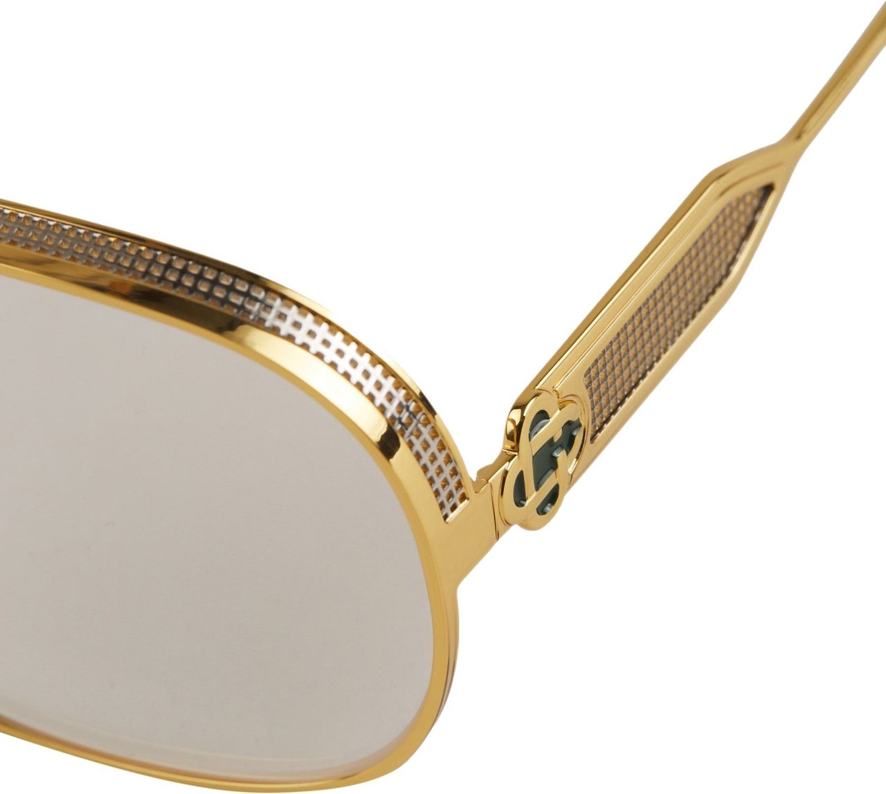 Casablanca Metallic Glasses Goud
