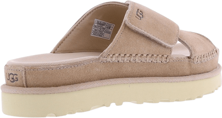 UGG Dames W Goldenstar Cross Slide Beige