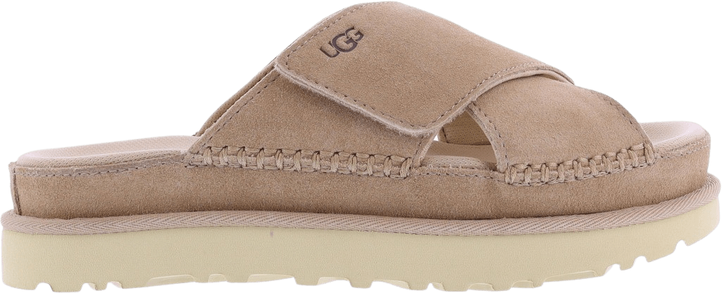 UGG Dames Goldenstar Cross Slide Driftwo Beige