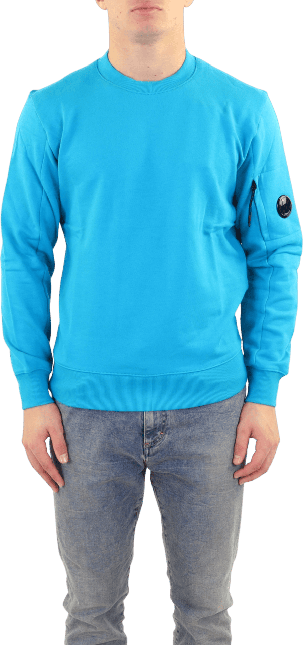 CP Company Heren Light Fleece Sweatshirt Blauw Blauw