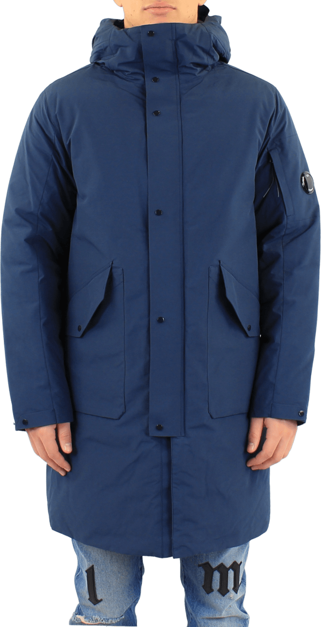 CP Company Heren Outerwear - Long Jacket Blauw