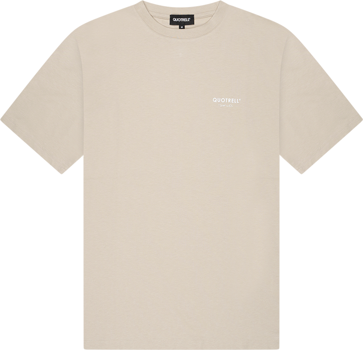 Quotrell Jaipur T-shirt | Beige/white Beige