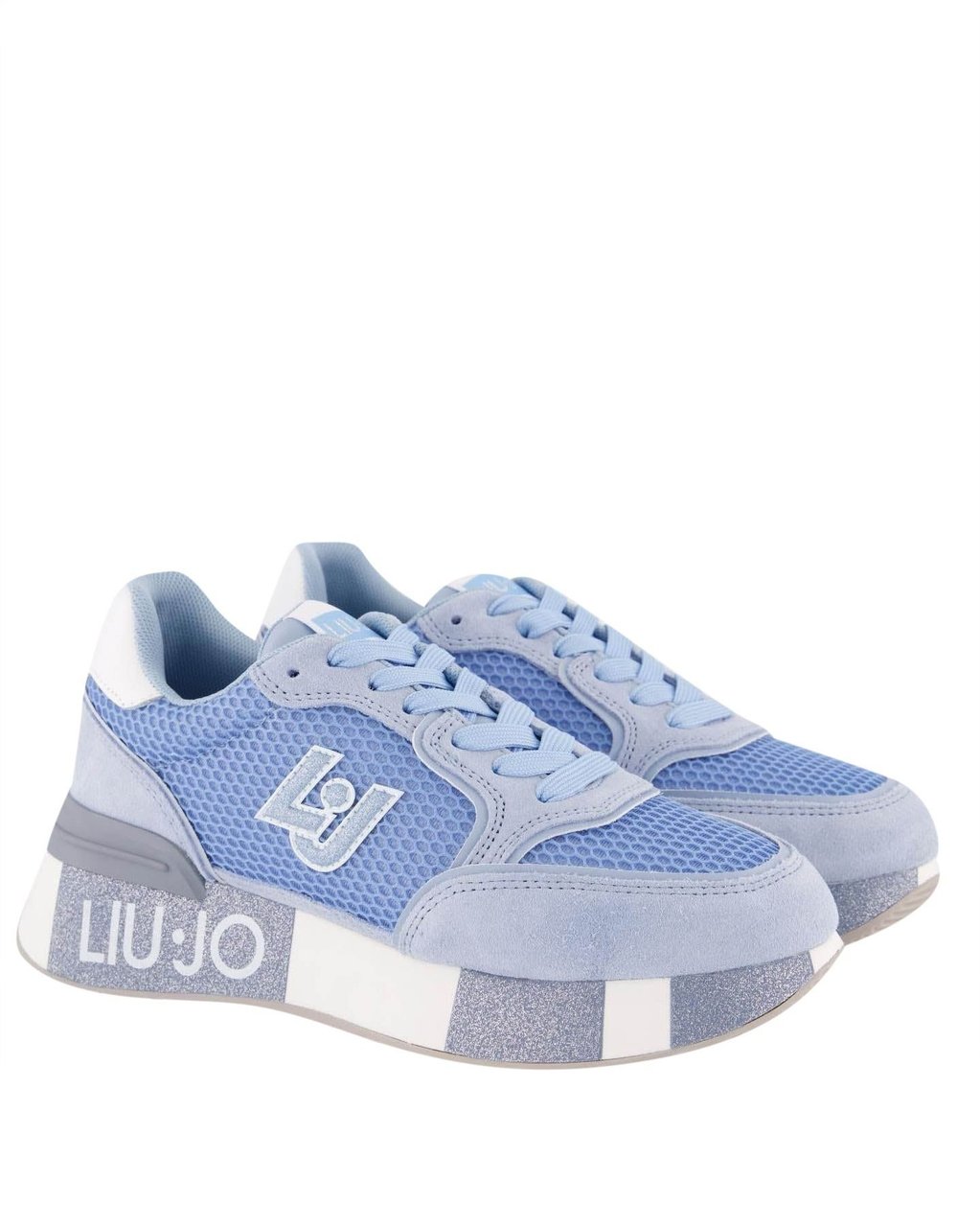 Liu Jo Dames Amazing 25 Sneaker Blauw Blauw
