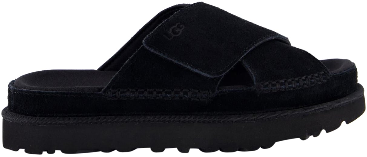 UGG Dames GoldenstarCrossSlide Black Zwart