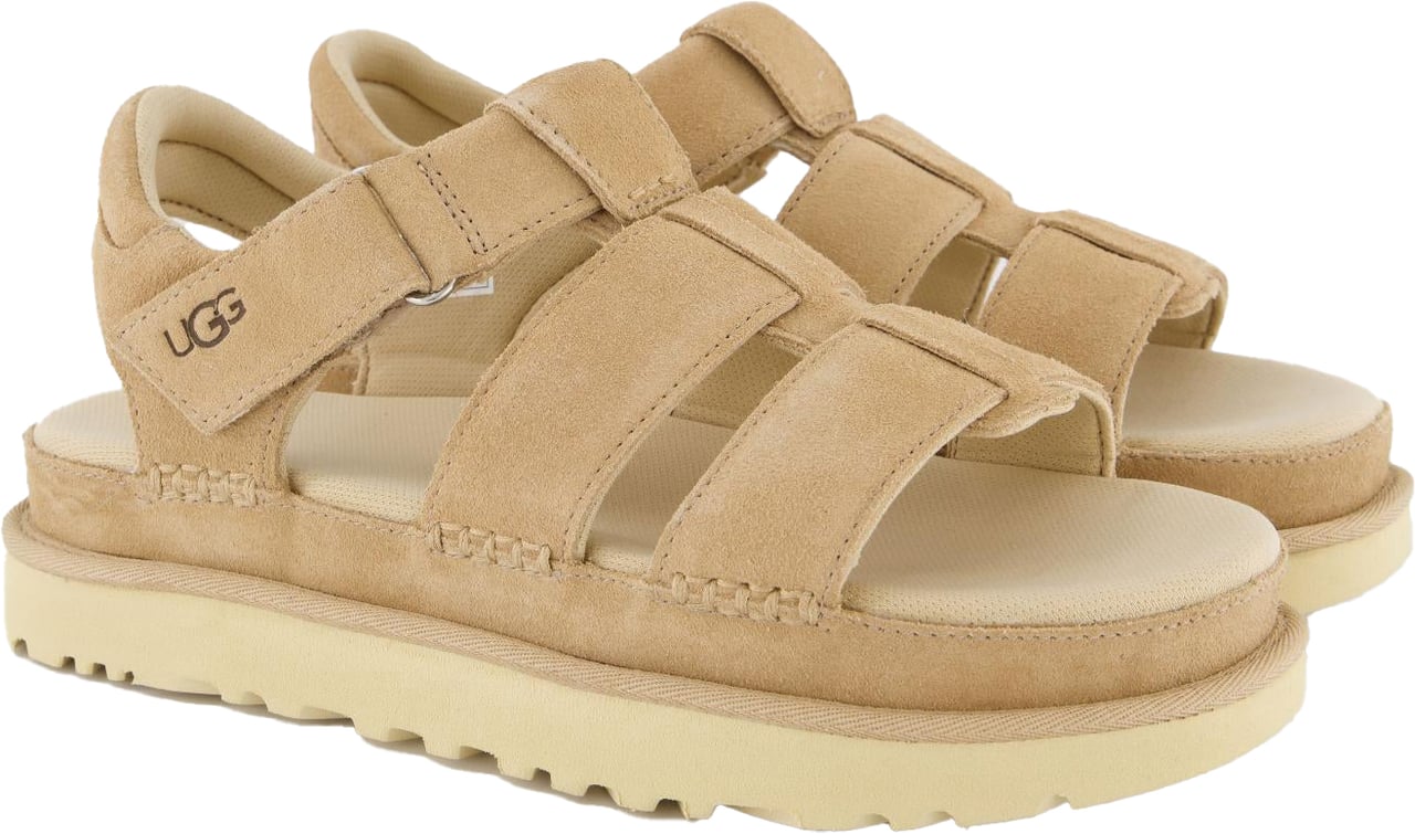 UGG Dames Goldenstar Strap Driftwood Beige