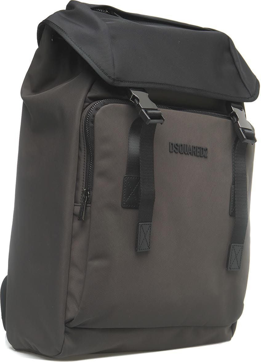 Dsquared2 Urban Dark Grey Backpack Gray Grijs