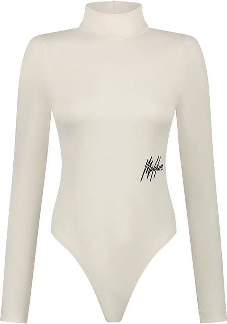 Malelions Malelions Women Signature Bodysuit - Off-White Wit