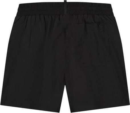 Malelions Malelions Men Crinkle Swim Shorts - Black Zwart