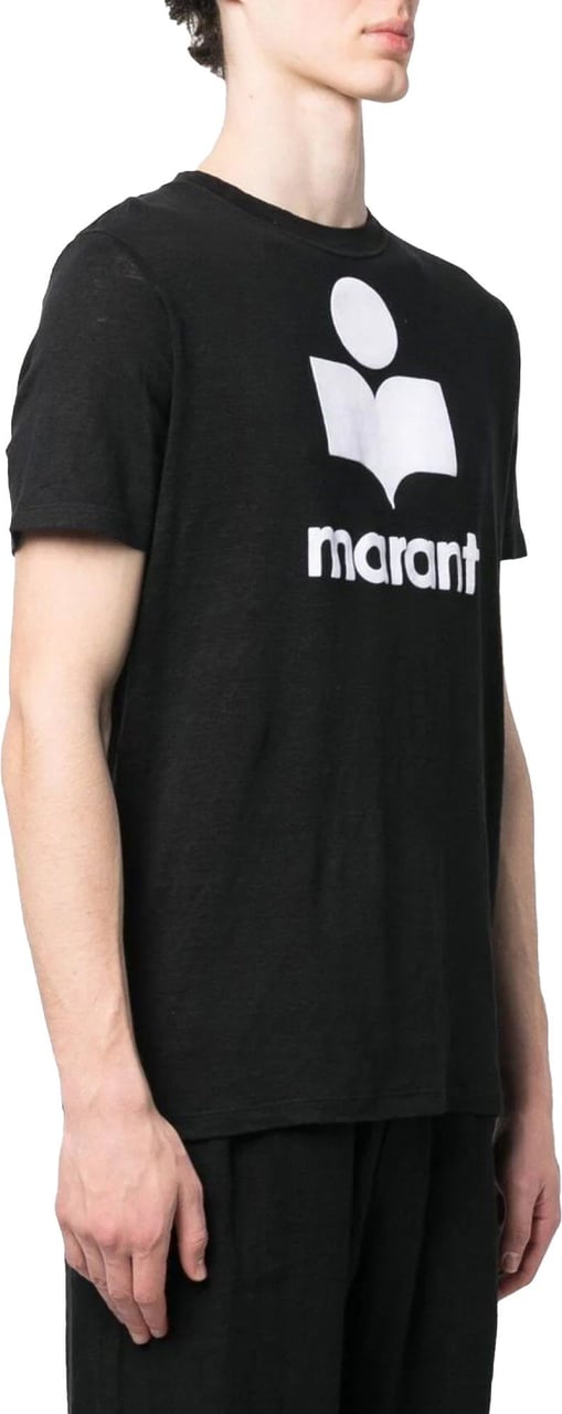 Isabel Marant Karman Logo T-shirt Zwart