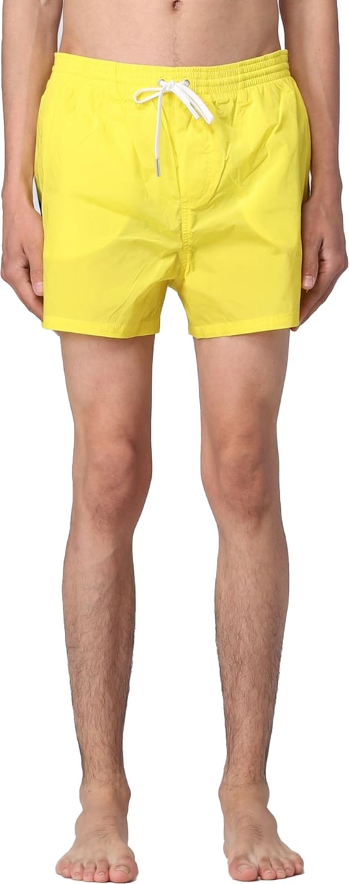 Dsquared2 Icon Logo Swim Shorts Geel