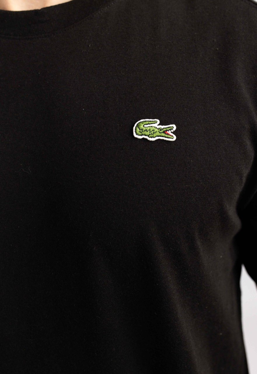 Lacoste Sport Logo T-Shirt Heren Zwart Zwart