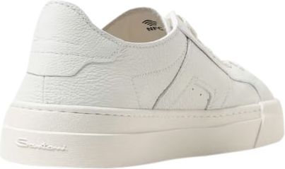Santoni Sneakers Cream White Wit