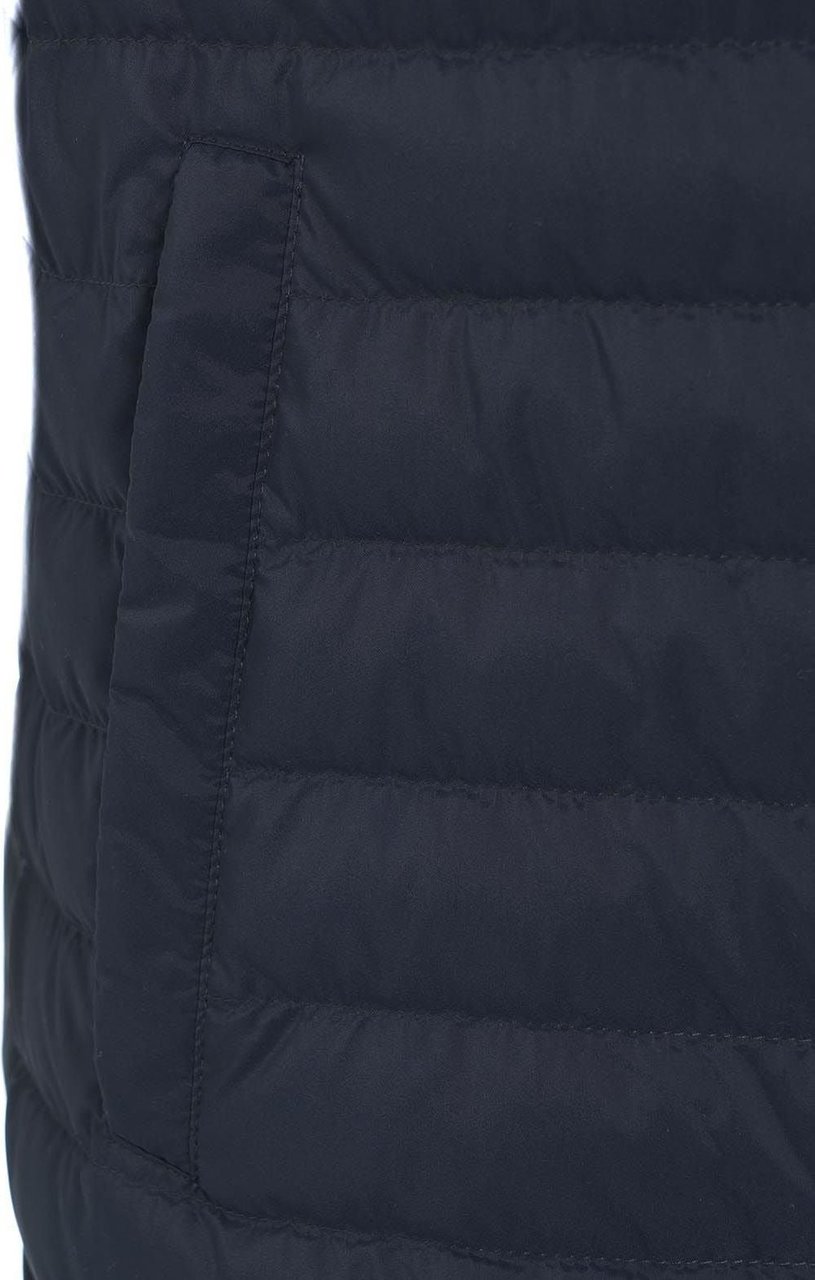 People of Shibuya Quilted down vest Blauw