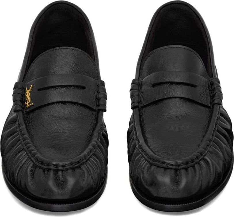 Saint Laurent Flat Shoes Black Zwart