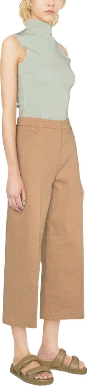 Pinko Trousers Brown Bruin