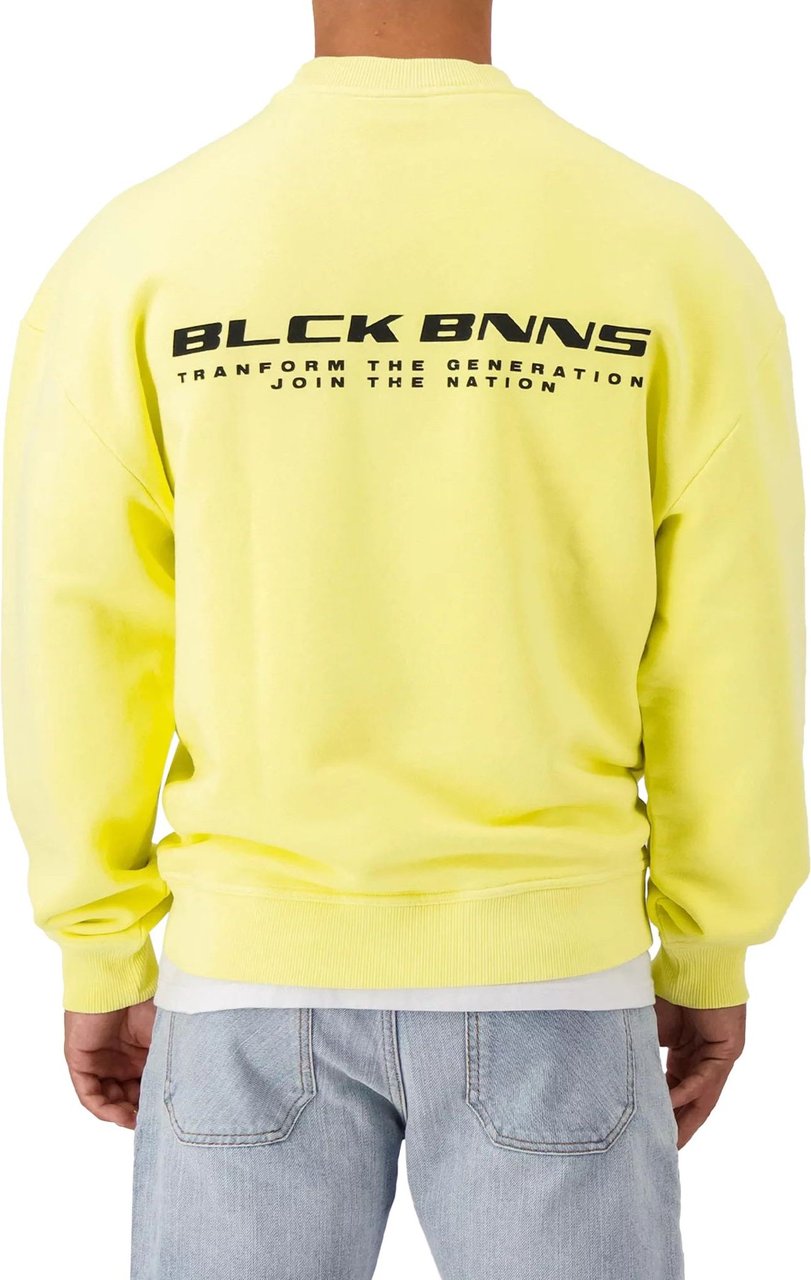 Black Bananas Nation Sweater Geel