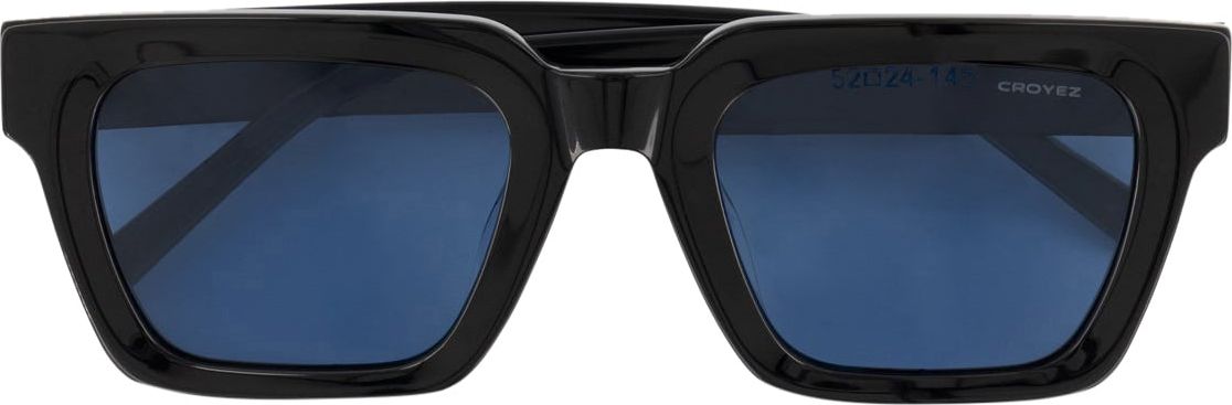Croyez croyez apex sunglasses - black/blue Zwart