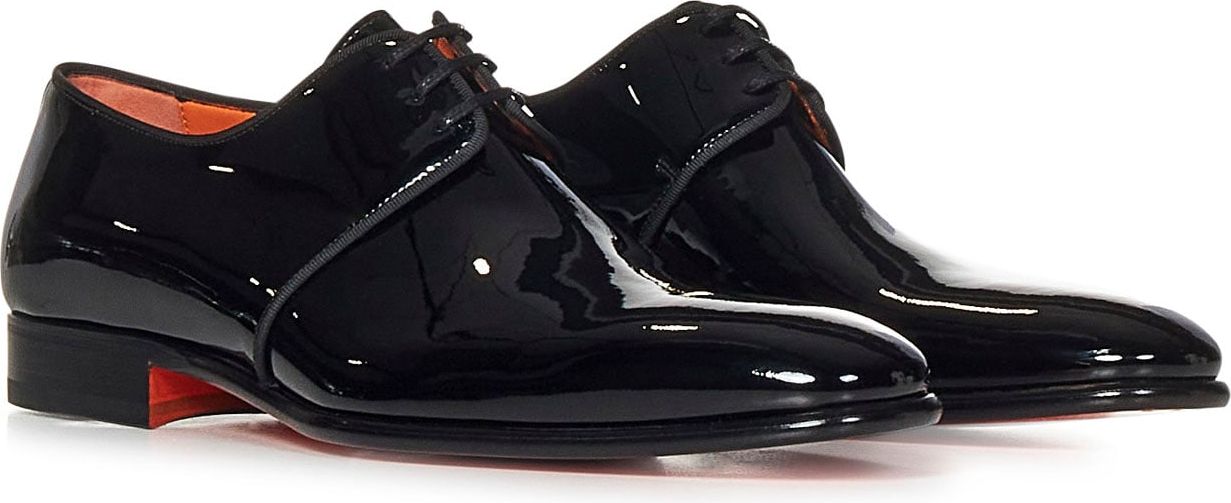 Santoni Santoni Flat shoes Black Zwart