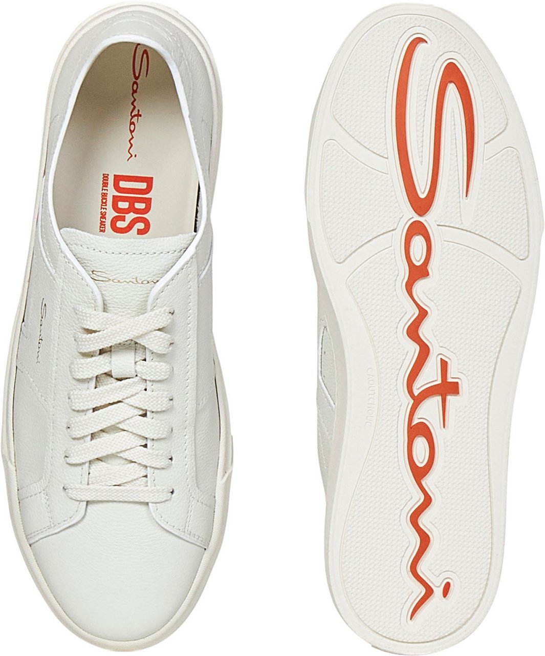 Santoni Santoni Sneakers White Wit