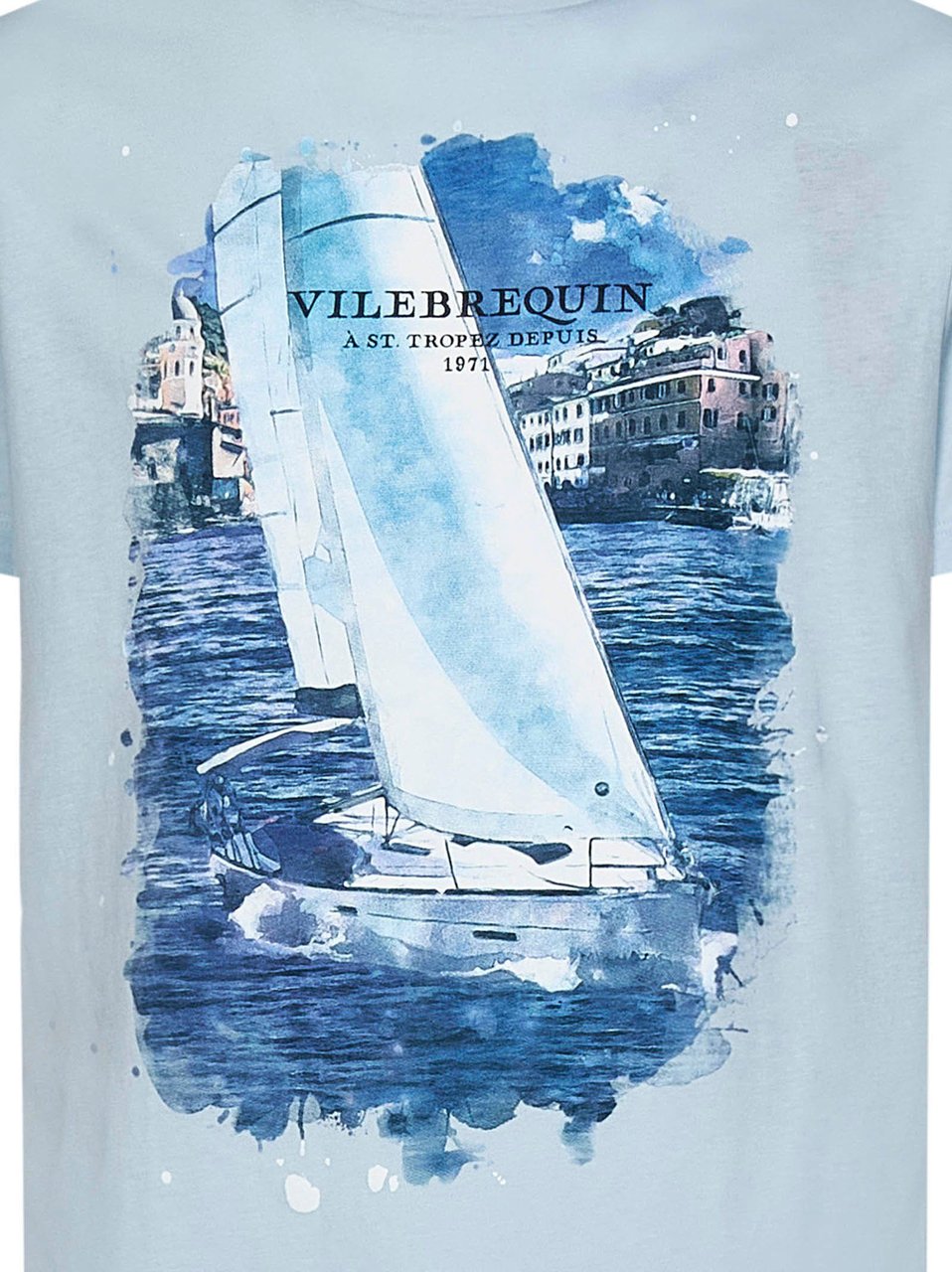 Vilebrequin Vilebrequin T-shirts and Polos Clear Blue Blauw