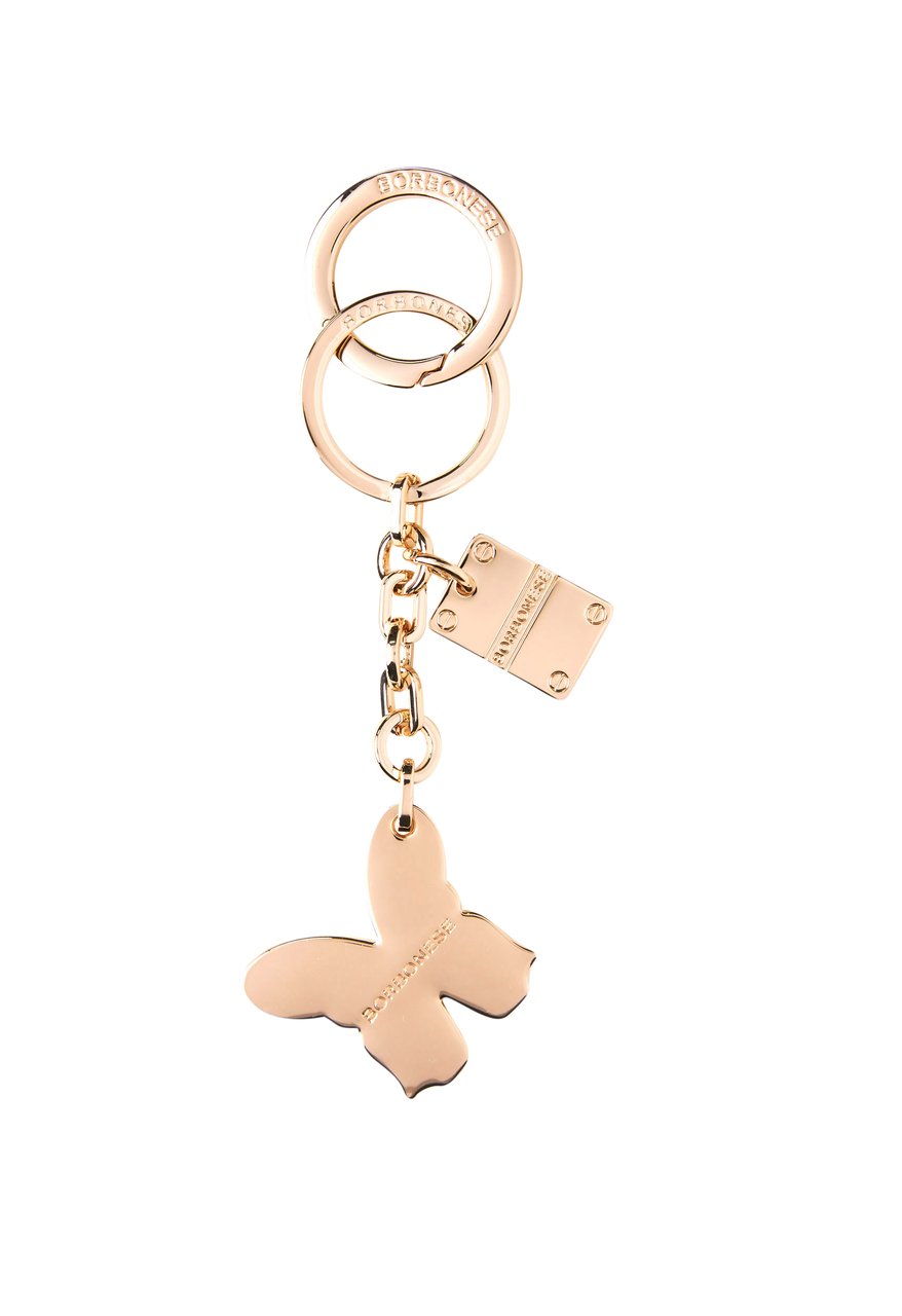 Borbonese BUTTERFLY KEYRING Goud