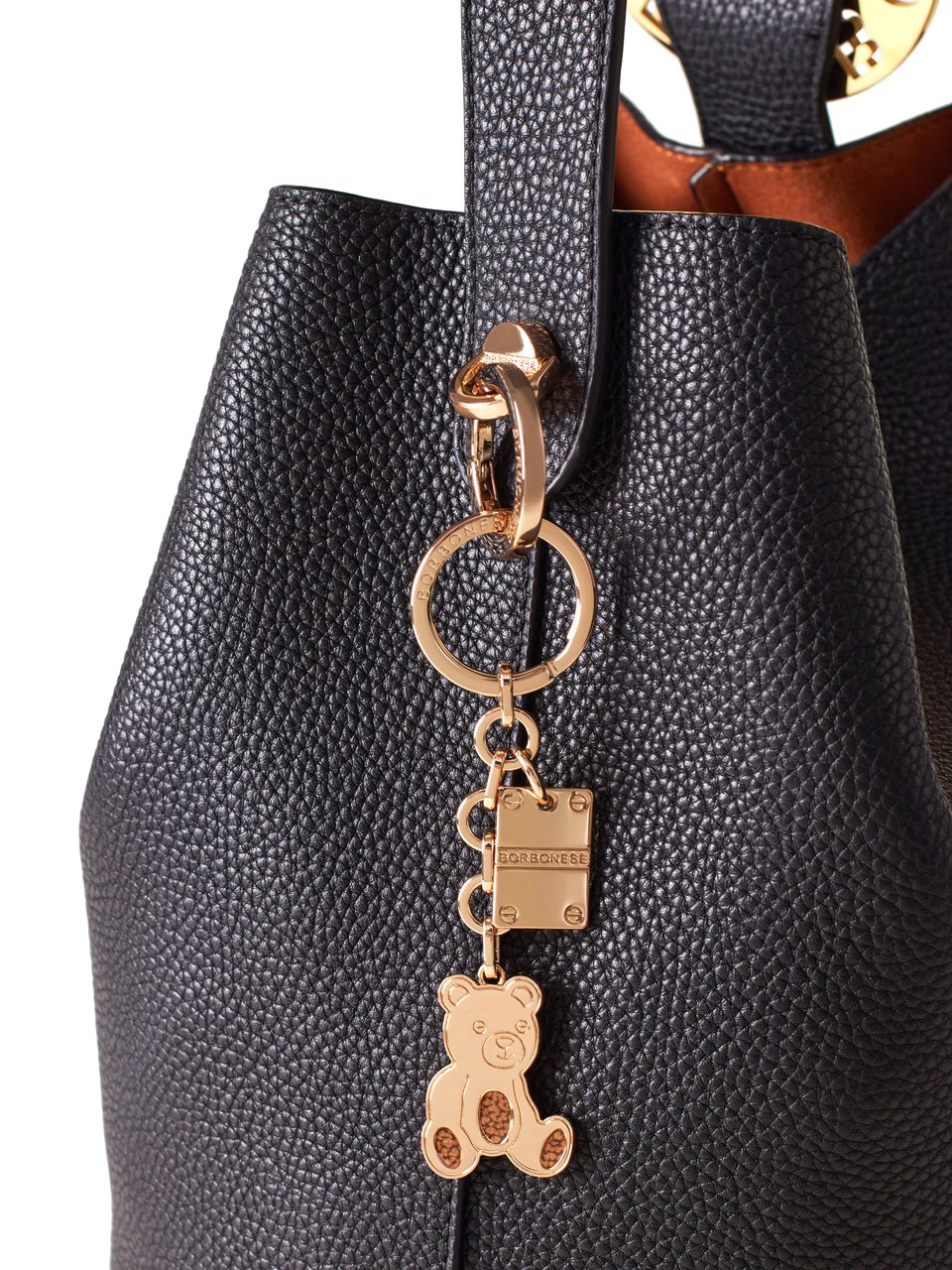Borbonese BEAR KEYRING Goud