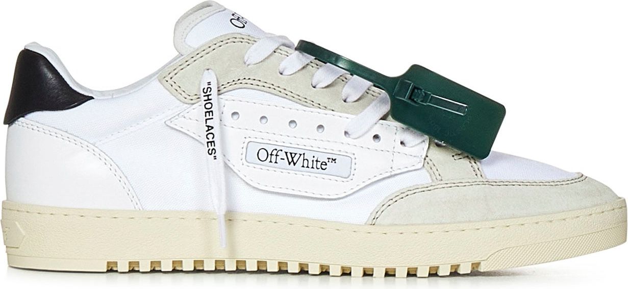 OFF-WHITE Leather 5.0 Sneakers Wit