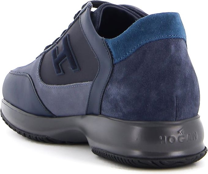 HOGAN Flat Shoes Blue Blauw