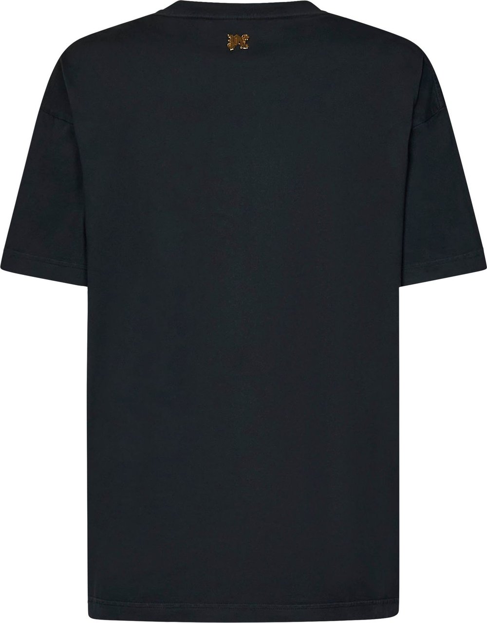 Palm Angels Heren Foggy T-Shirt Zwart Zwart