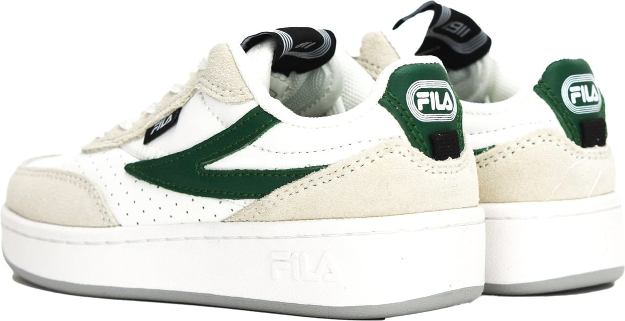 Fila Servaro sneaker wit-groen Wit