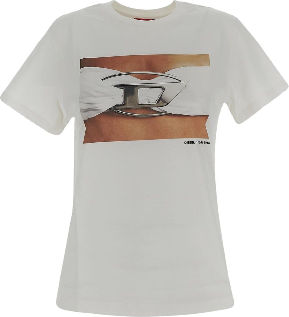 Diesel T-shirts And Polos White Wit
