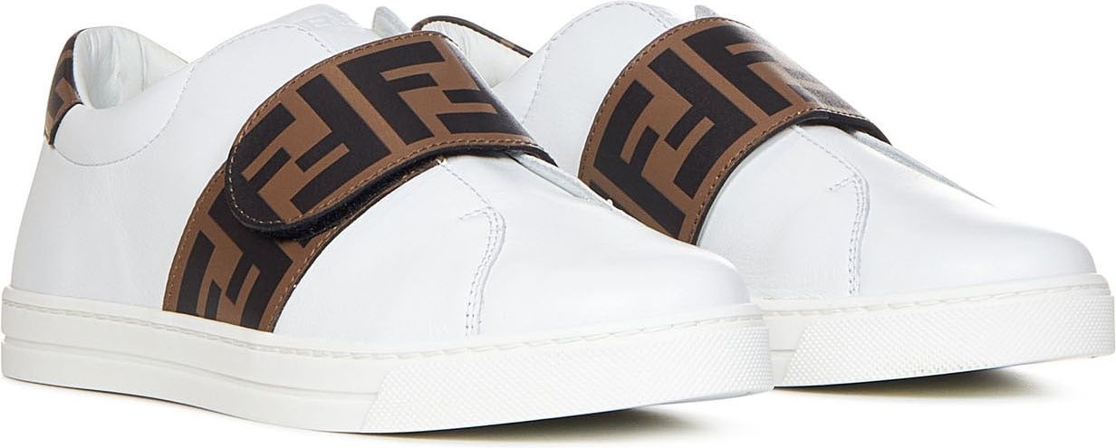 Fendi Fendi Kids Sneakers White Wit
