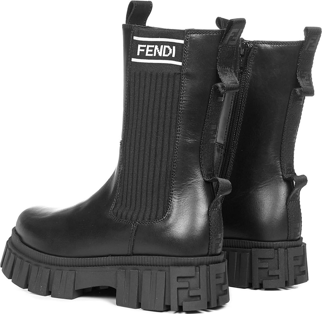 Fendi Fendi Kids Boots Black Zwart