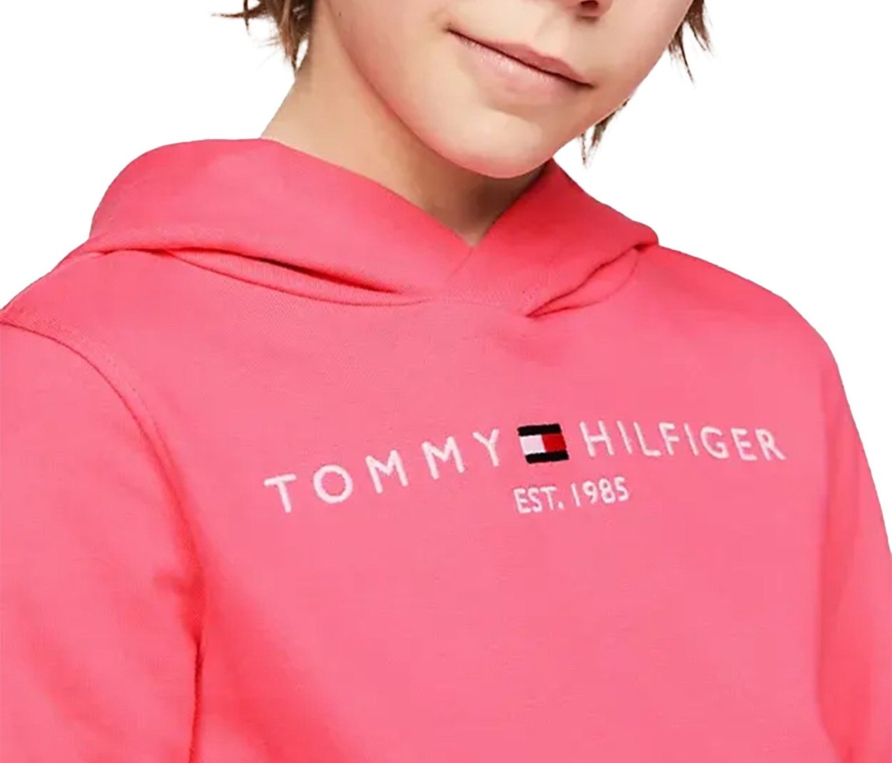 Tommy Hilfiger Essential Hoodie Roze
