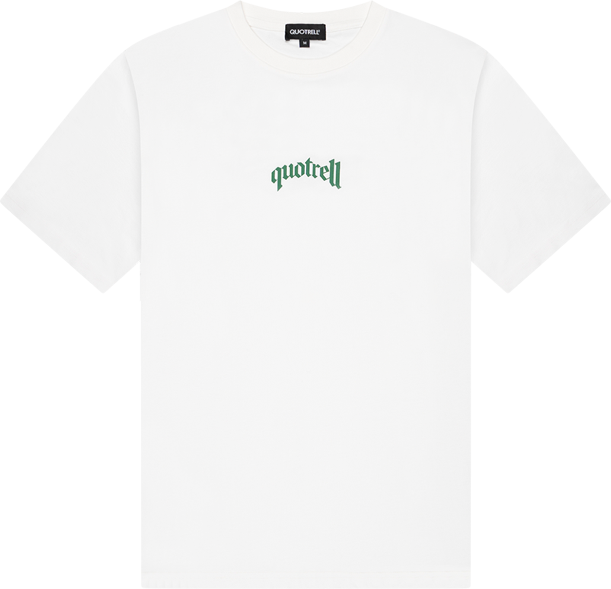 Quotrell Global Unity T-shirt | Off White/green Wit