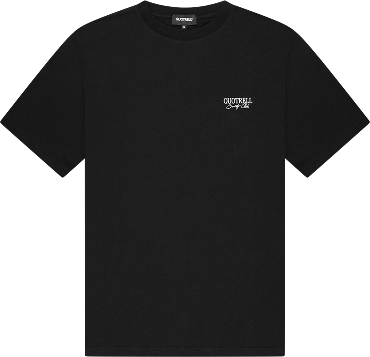 Quotrell Victorie T-shirt | Black/white Zwart