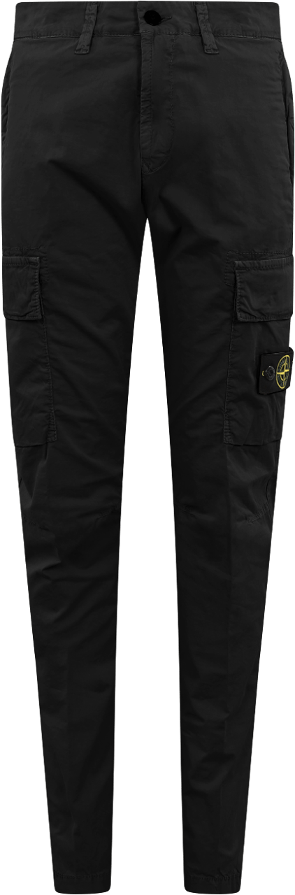 Stone Island Junior Kids Pants Zwart