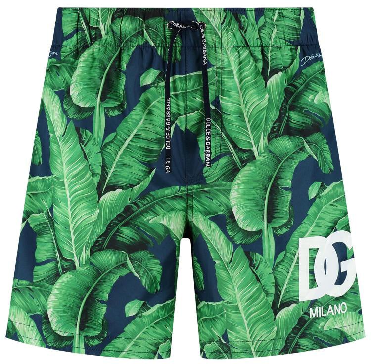 Dolce & Gabbana Mid Length Boxer Groen