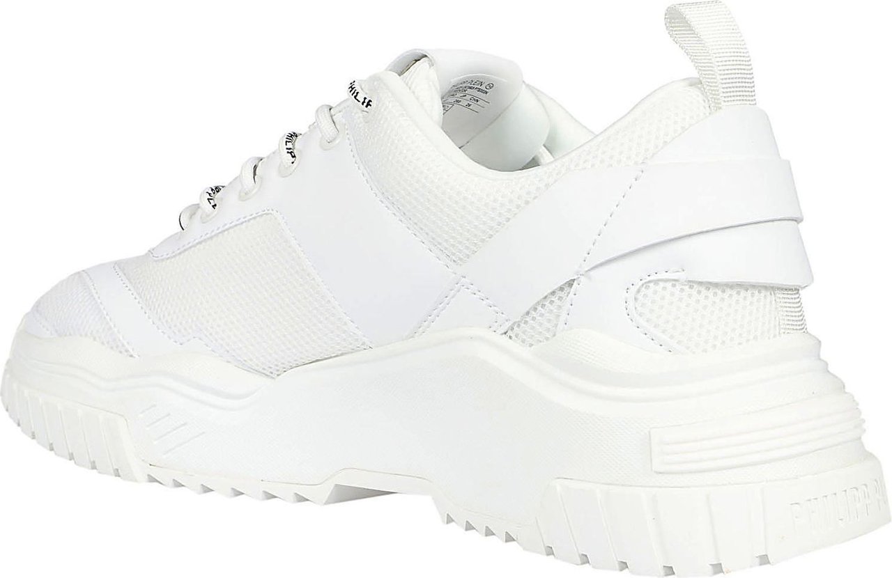 Philipp Plein Predator Sneakers White Wit