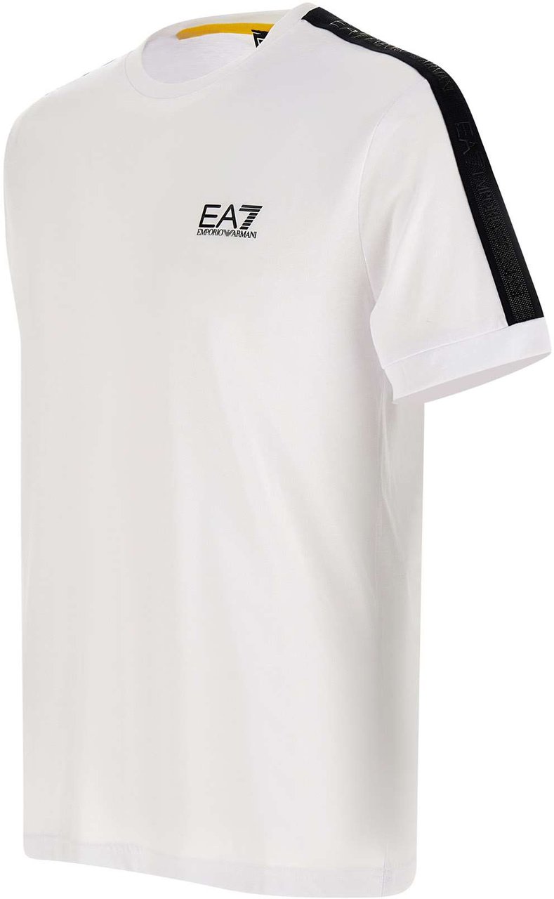 EA7 Heren T-shirt Wit 3Dpt35-Pj02Z/1100 Wit