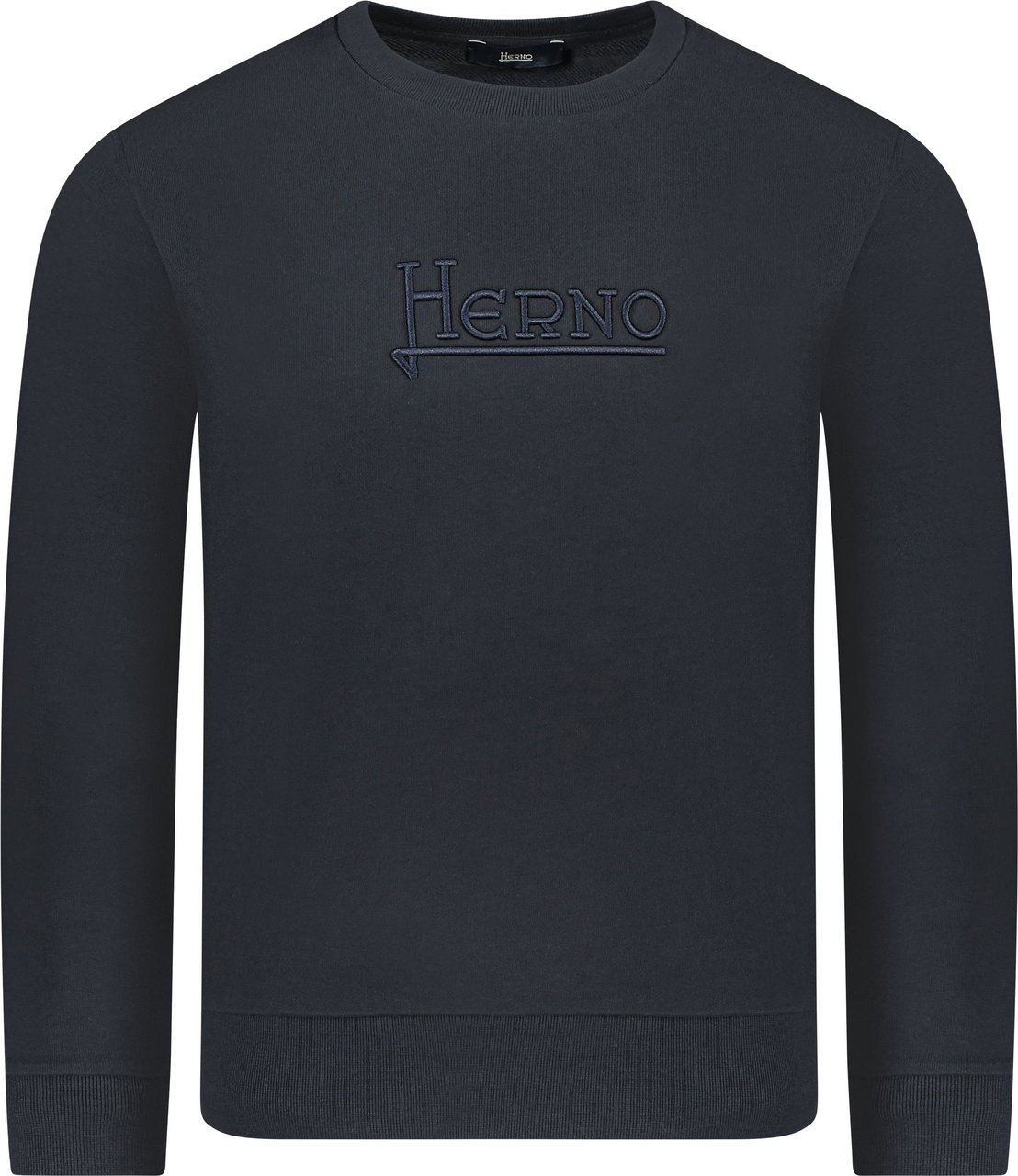 Herno Sweater Blauw Blauw