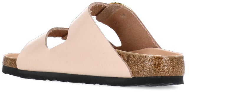 Birkenstock Slides "Arizona Big Buckle" Beige