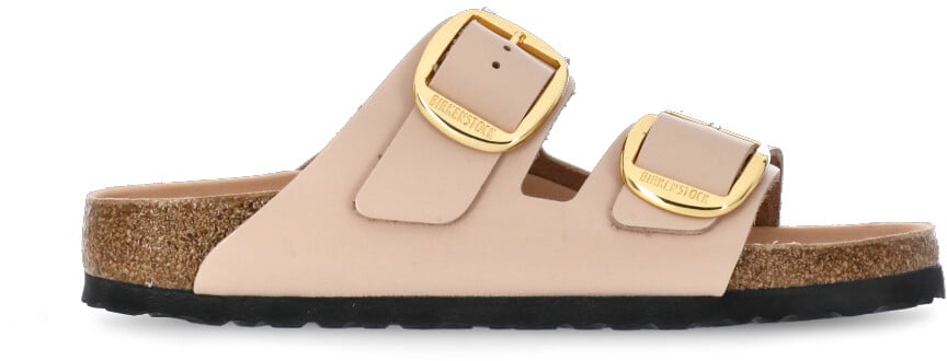 Birkenstock Slides "Arizona Big Buckle" Beige