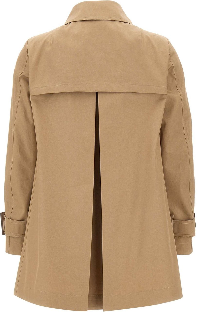 Herno Single-breasted trench coat Beige