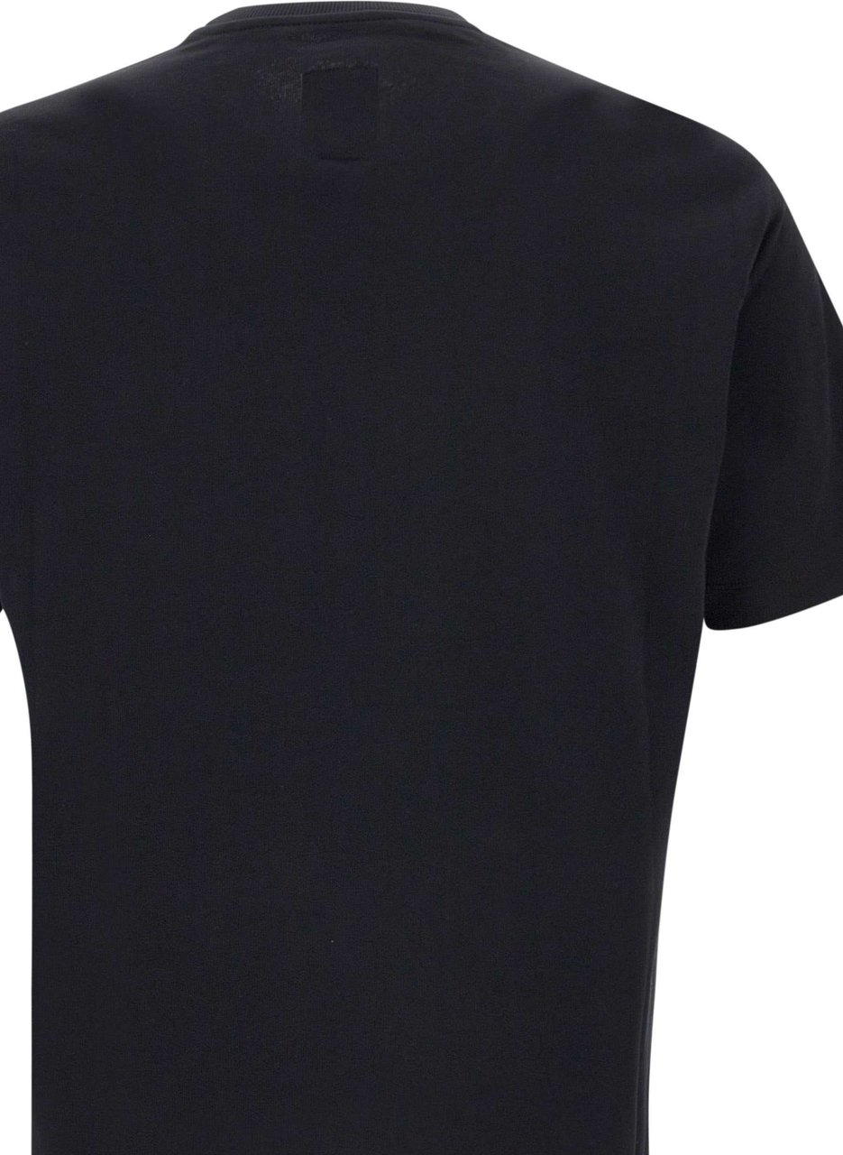Emporio Armani T-shirts And Polos Black Zwart