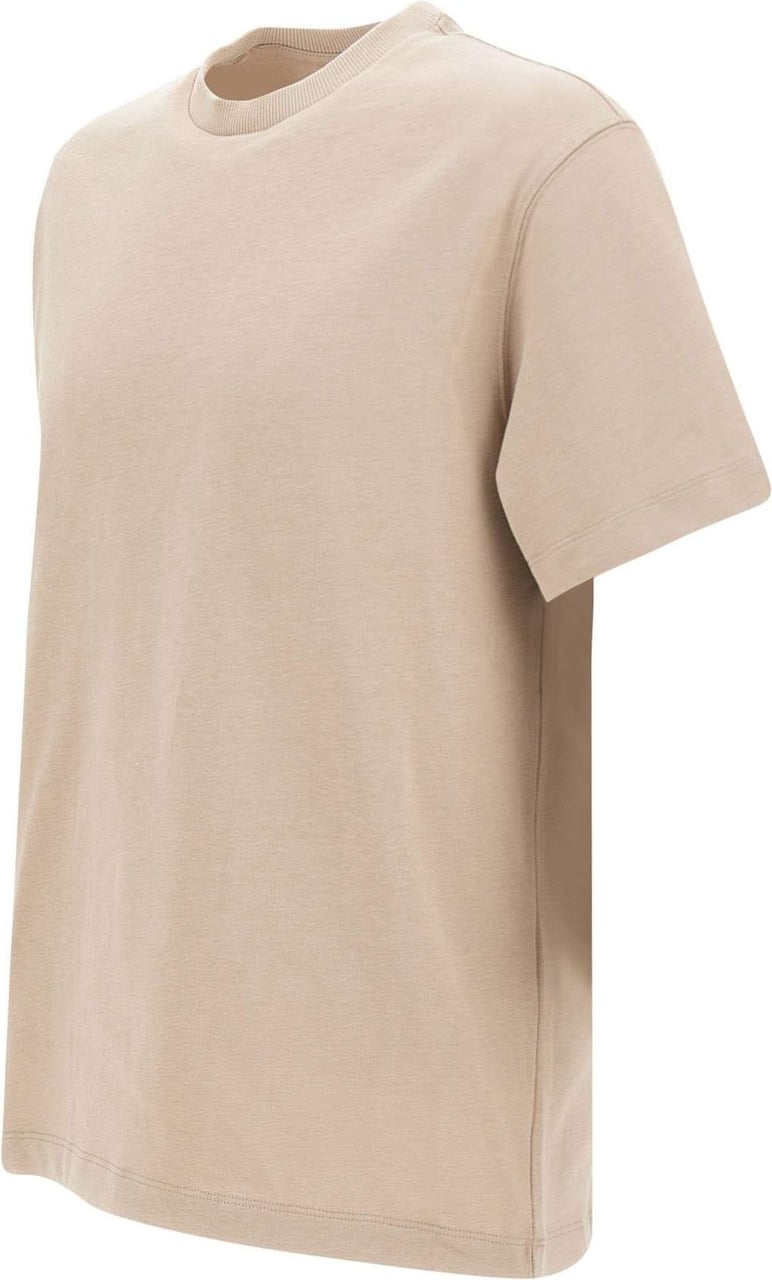 Emporio Armani T-shirts And Polos Beige Beige