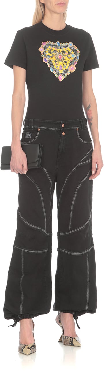 Versace Jeans Couture Jeans Black Zwart