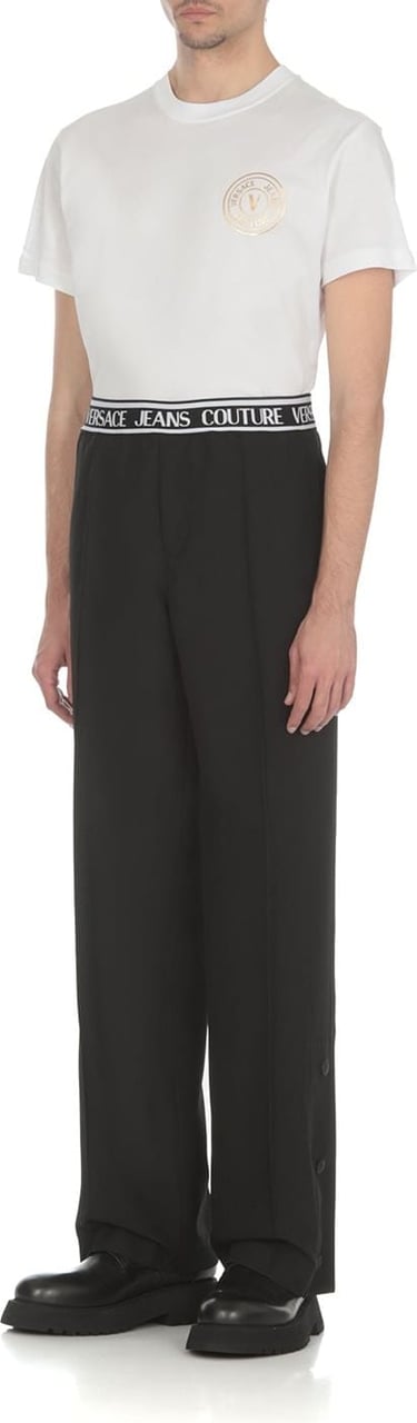 Versace Jeans Couture Trousers Black Zwart