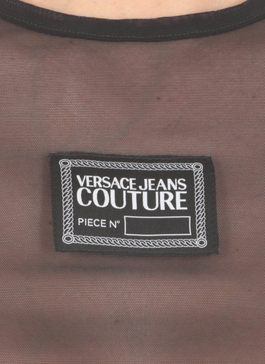 Versace Jeans Couture T-shirts And Polos Black Zwart